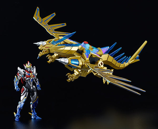 MODEROID Gridman (Universe Fighter) & Big Goldburn collectible scale model made of plastics by Good Smile Company