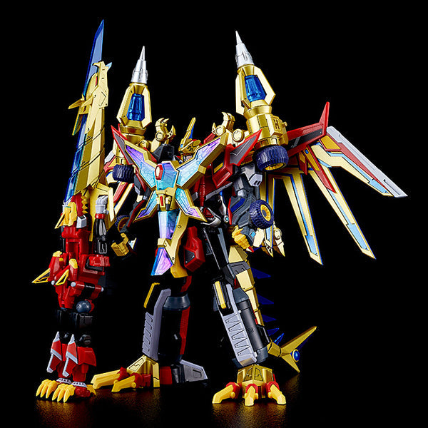 MODEROID Gridman (Universe Fighter) & Big Goldburn collectible scale model made of plastics by Good Smile Company