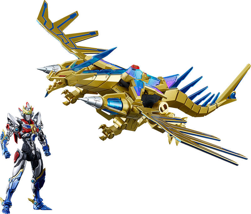 MODEROID Gridman (Universe Fighter) & Big Goldburn collectible scale model made of plastics by Good Smile Company