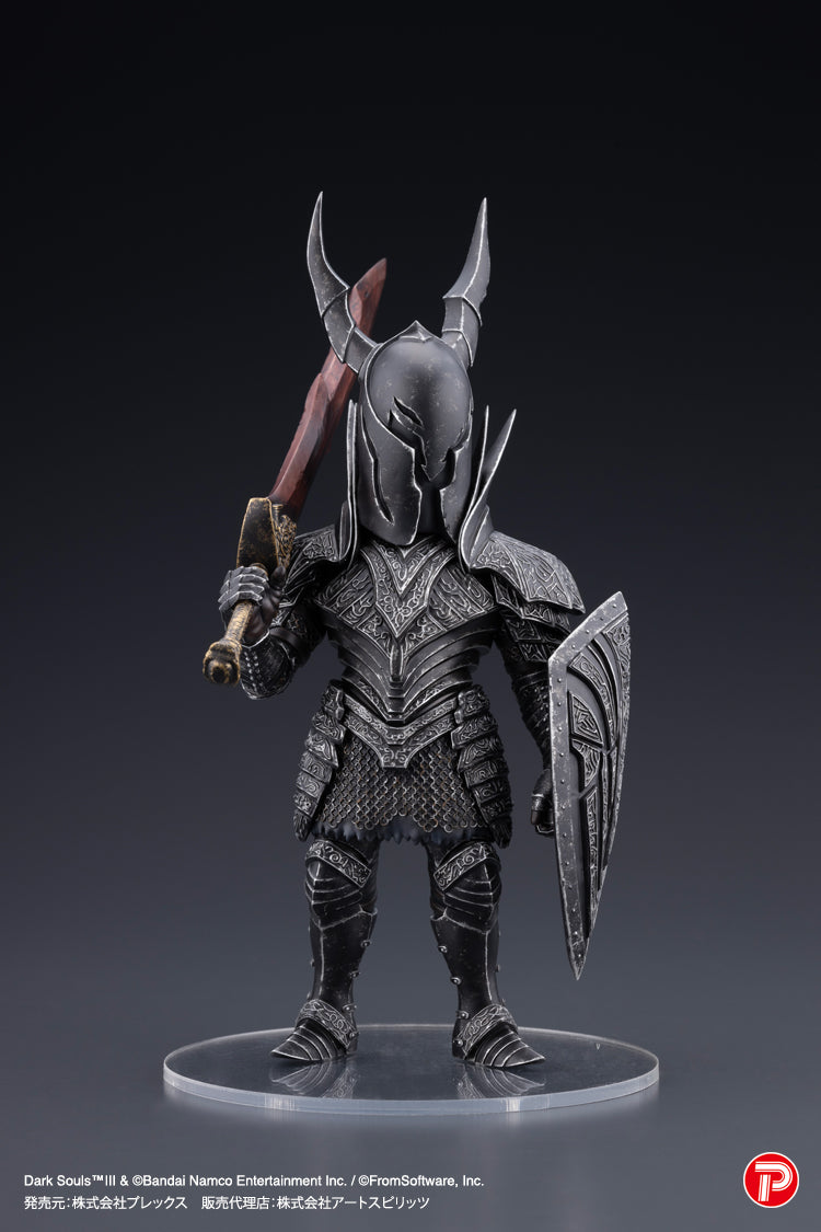 Q Collection DARK SOULS III Black Knight collectible scale model by Tokyo Figure