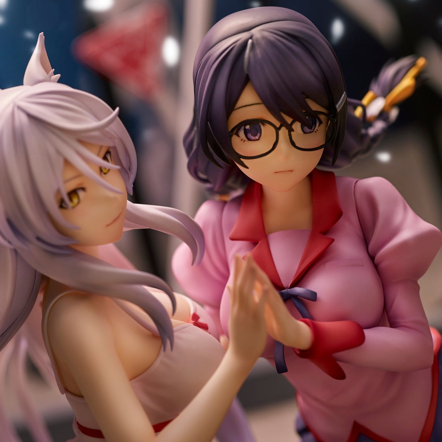 Nekomonogatari Hanekawa Tsubasa 2-Figure Set (Re-release) collectible scale model by Tokyo Figure