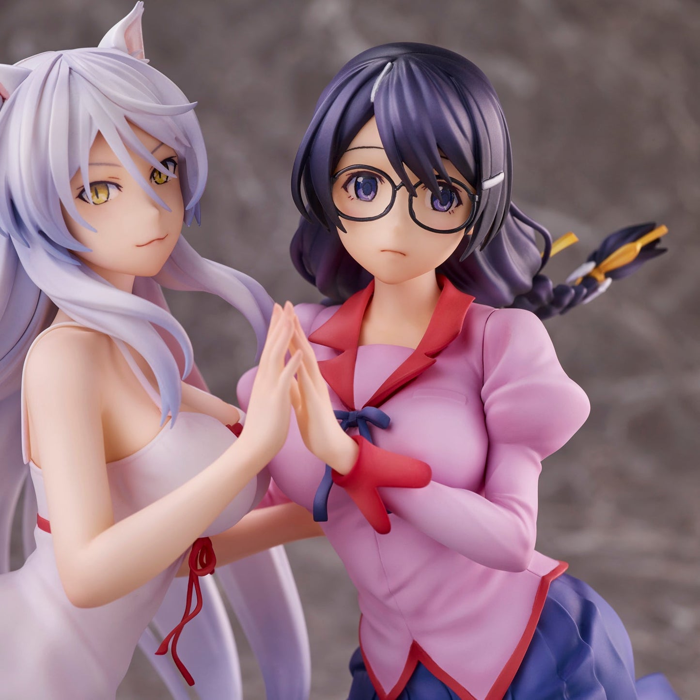 Nekomonogatari Hanekawa Tsubasa 2-Figure Set (Re-release) collectible scale model by Tokyo Figure