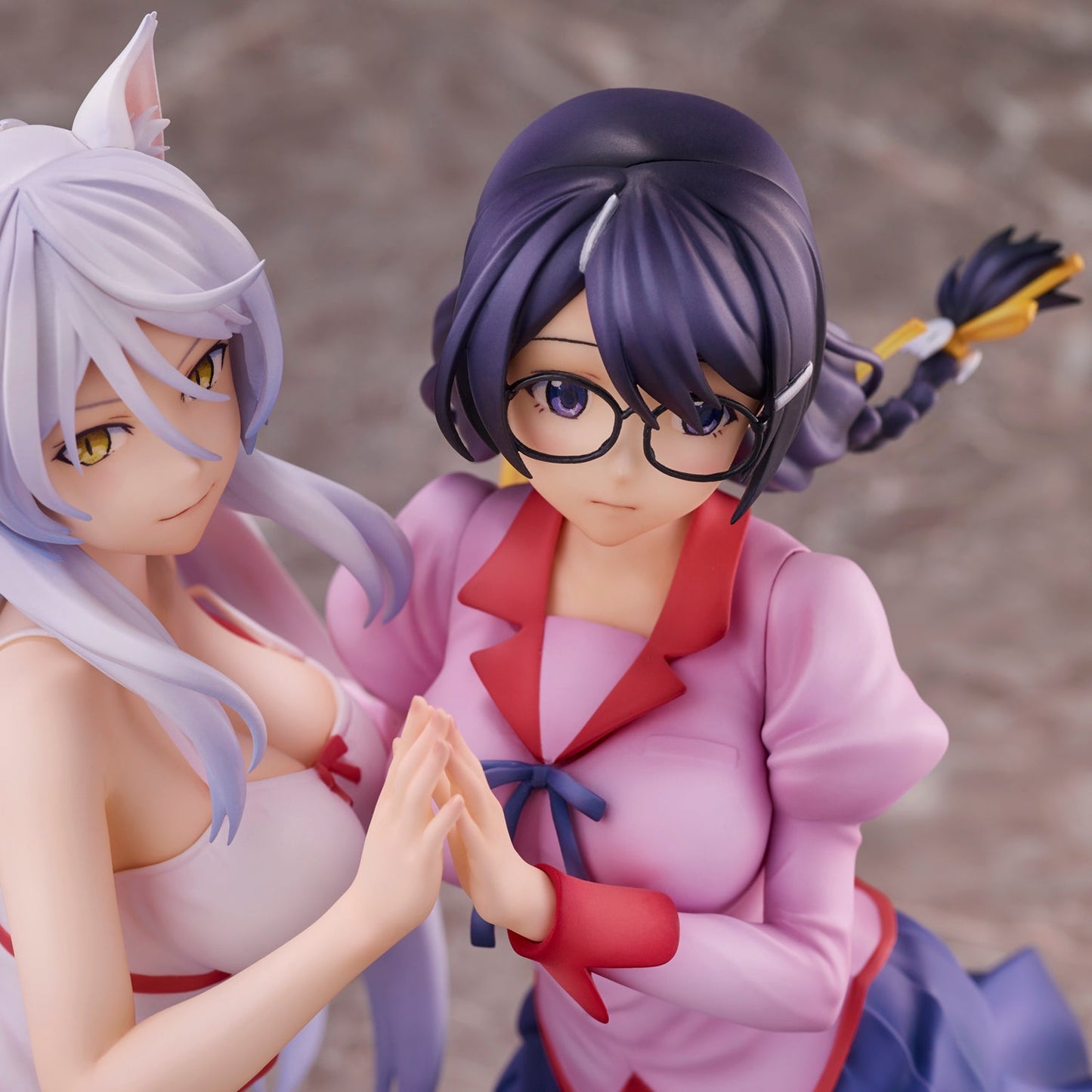 Nekomonogatari Hanekawa Tsubasa 2-Figure Set (Re-release) collectible scale model by Tokyo Figure