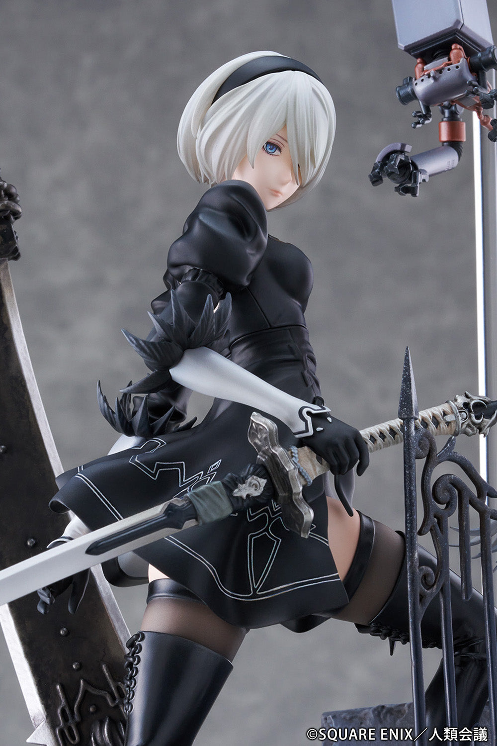 NieR:Automata Ver1.1a 1/7 scale figure "2B (YoRHa No. 2 Type B) -Exploration-" collectible scale model by Tokyo Figure