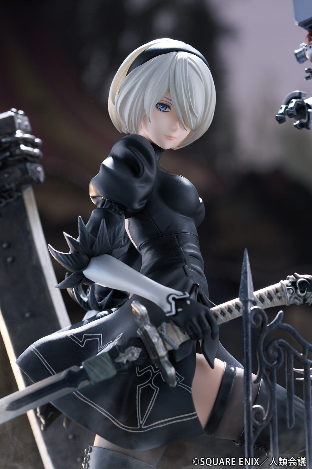 NieR:Automata Ver1.1a 1/7 scale figure "2B (YoRHa No. 2 Type B) -Exploration-" collectible scale model by Tokyo Figure