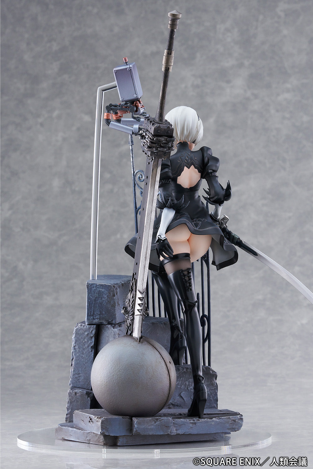 NieR:Automata Ver1.1a 1/7 scale figure "2B (YoRHa No. 2 Type B) -Exploration-" collectible scale model by Tokyo Figure