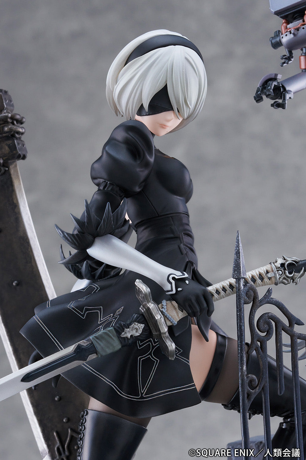NieR:Automata Ver1.1a 1/7 scale figure "2B (YoRHa No. 2 Type B) -Exploration-" collectible scale model by Tokyo Figure