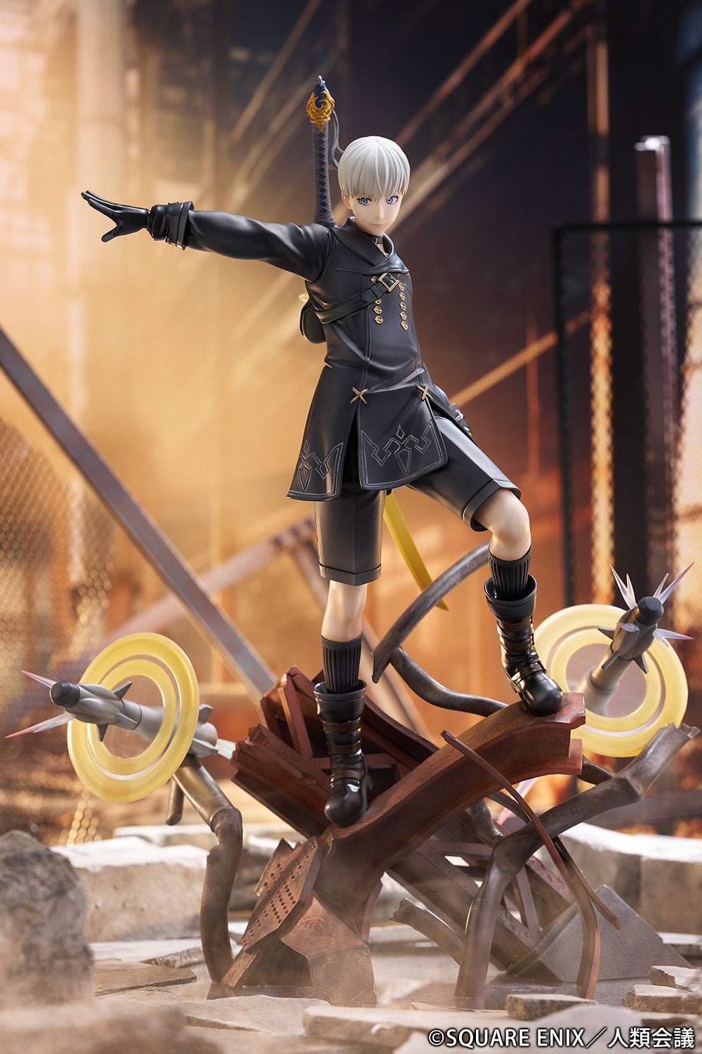 NieR:Automata Ver1.1a 1/7 scale figure "9S (YoRHa No.9 Type S) -Guerrilla-" collectible scale model by Tokyo Figure