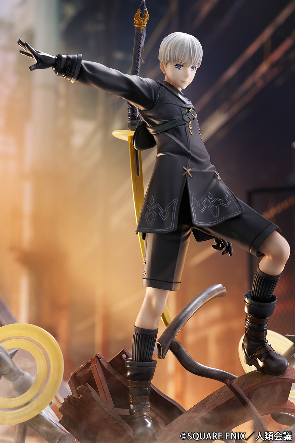 NieR:Automata Ver1.1a 1/7 scale figure "9S (YoRHa No.9 Type S) -Guerrilla-" collectible scale model by Tokyo Figure