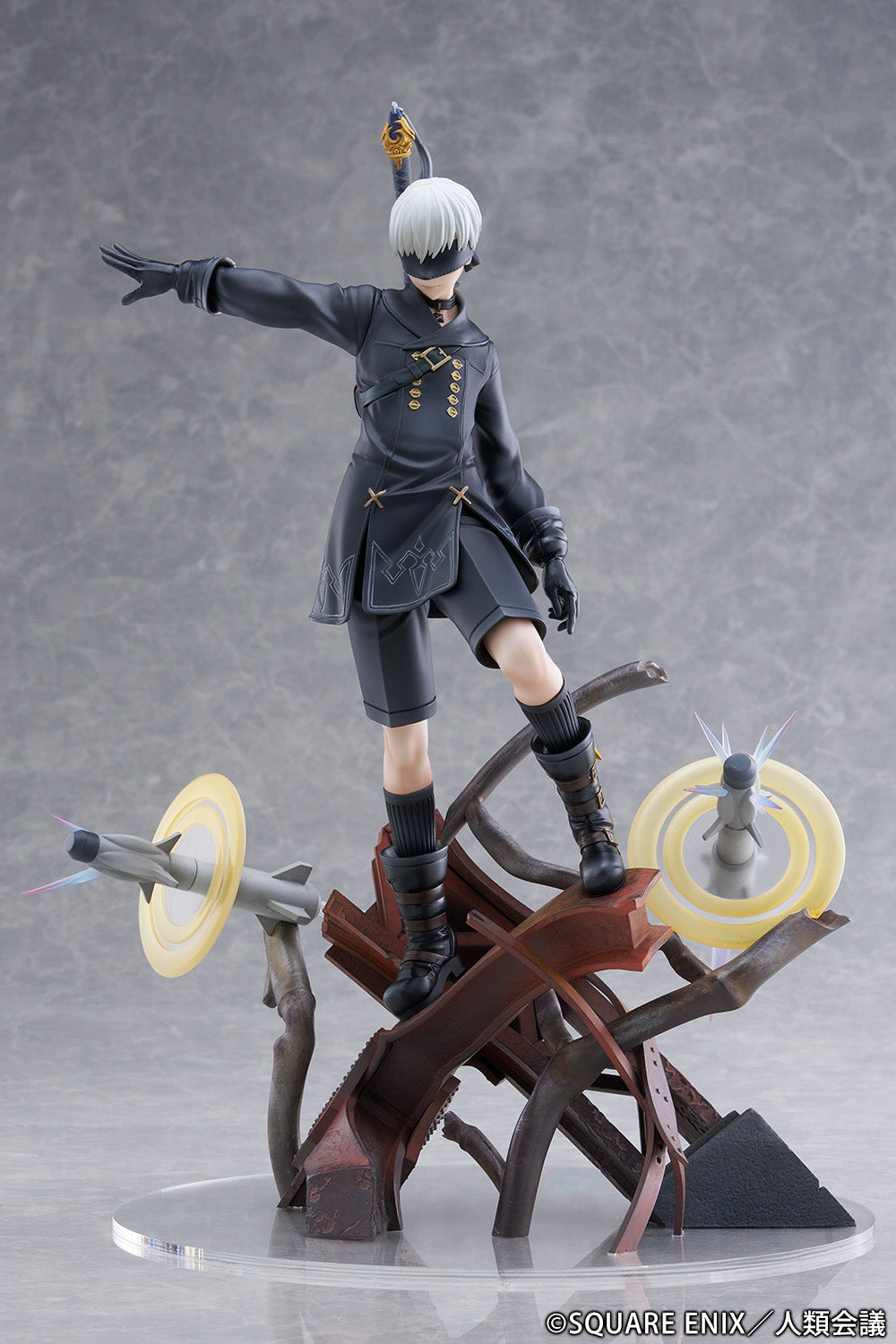 NieR:Automata Ver1.1a 1/7 scale figure "9S (YoRHa No.9 Type S) -Guerrilla-" collectible scale model by Tokyo Figure