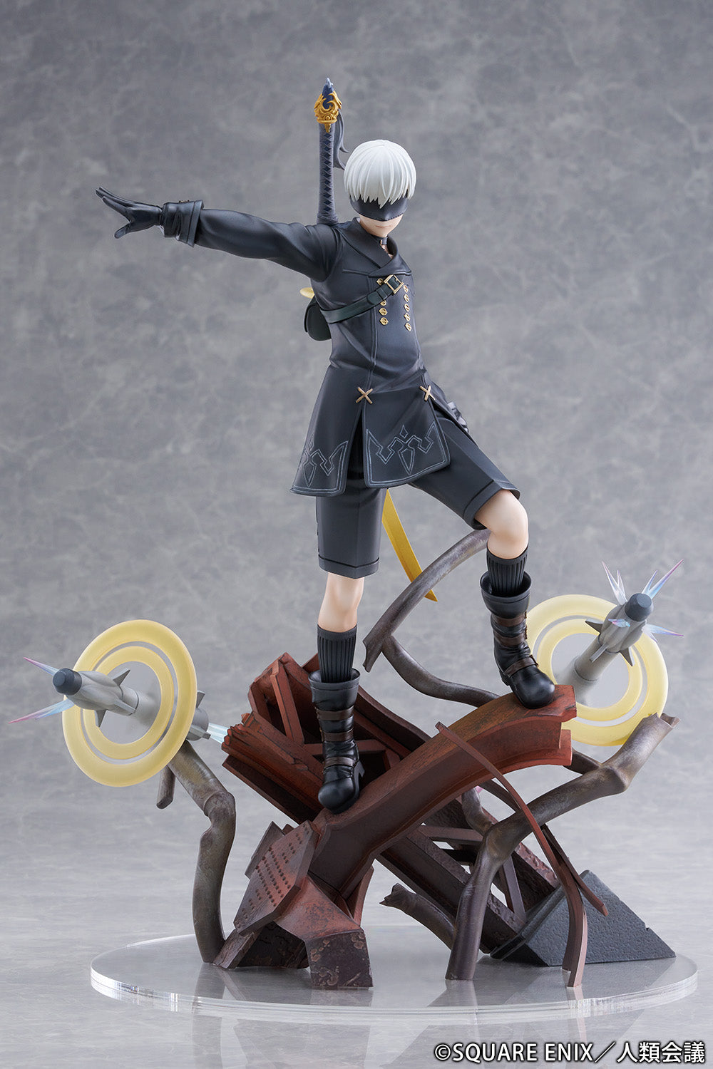 NieR:Automata Ver1.1a 1/7 scale figure "9S (YoRHa No.9 Type S) -Guerrilla-" collectible scale model by Tokyo Figure
