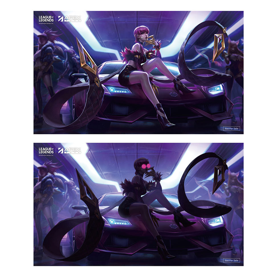 League of Legends K/DA Evelynn collectible scale model by Tokyo Figure