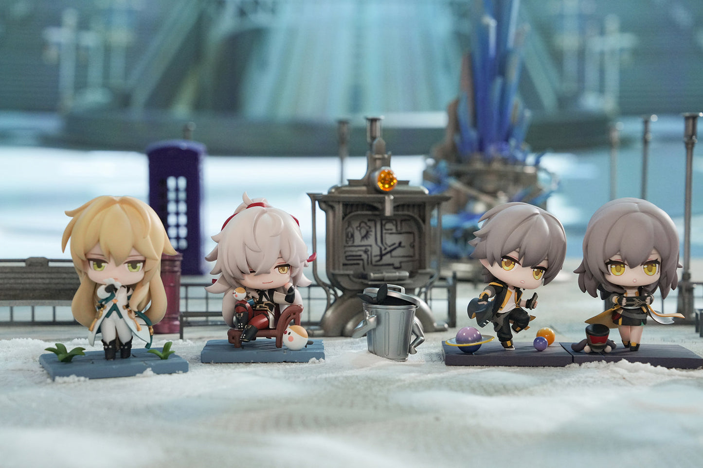 Honkai: Star Rail deformed figure ~the time to depart~complete set collectible scale model by Tokyo Figure