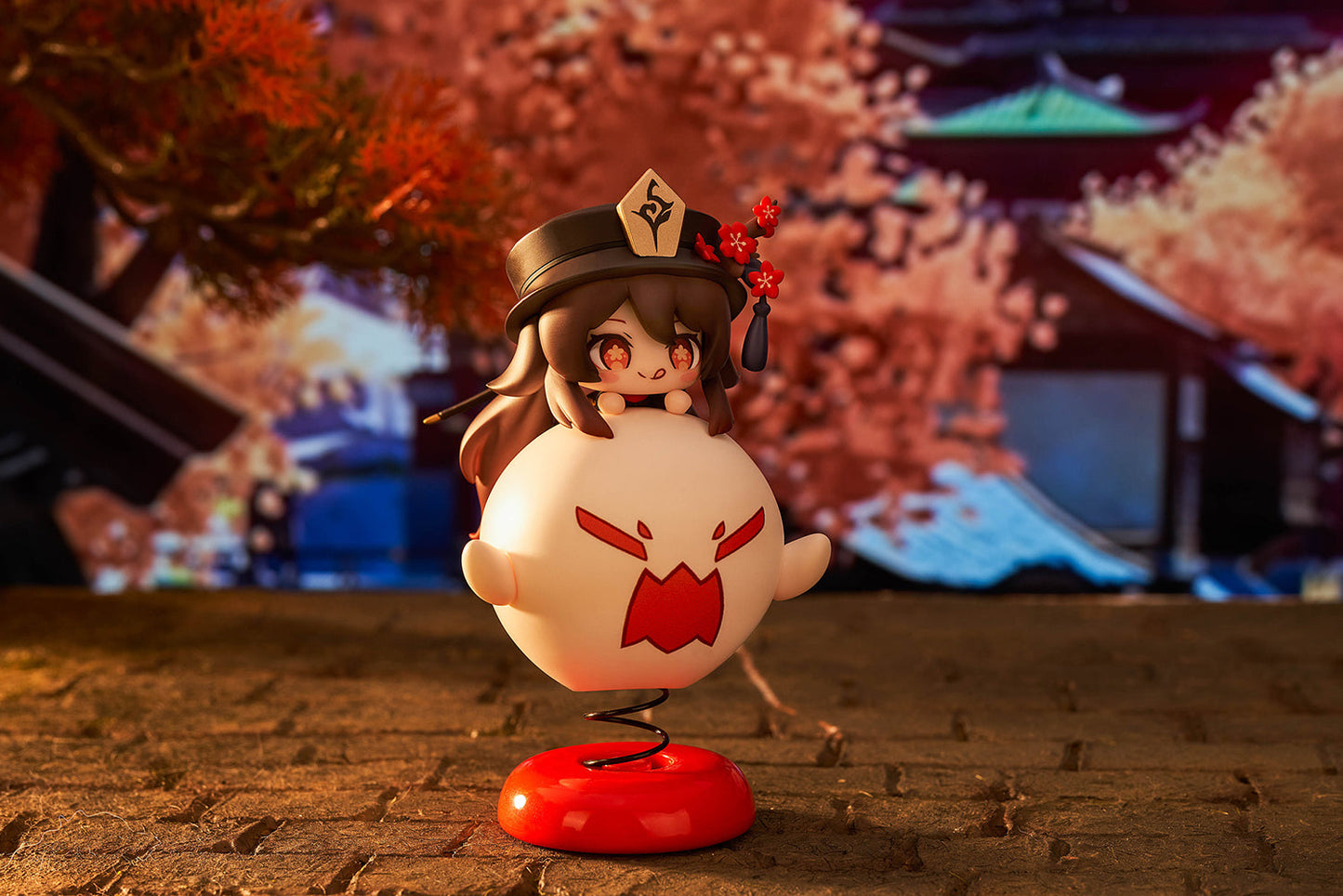 Genshin Impact Hu Tao Happy Shake CHIBI Figure collectible scale model by Tokyo Figure