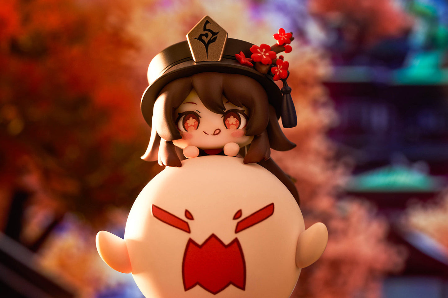 Genshin Impact Hu Tao Happy Shake CHIBI Figure collectible scale model by Tokyo Figure