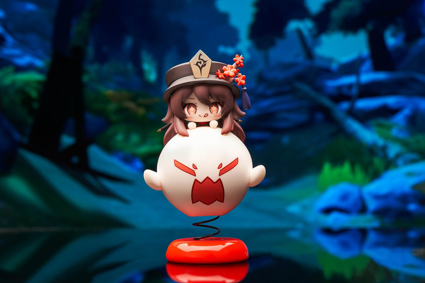 Genshin Impact Hu Tao Happy Shake CHIBI Figure collectible scale model by Tokyo Figure