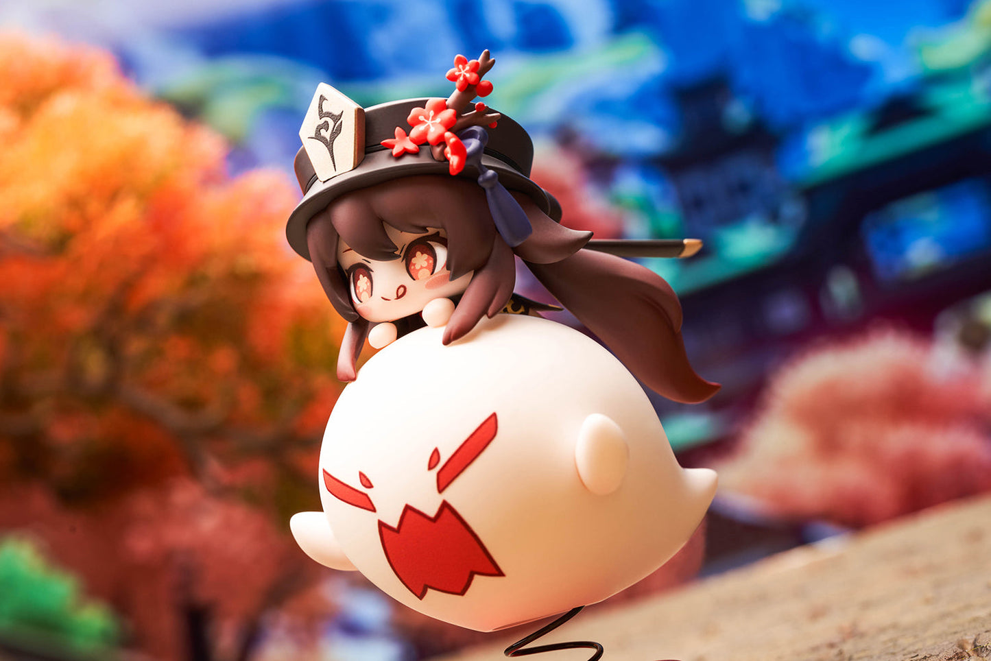 Genshin Impact Hu Tao Happy Shake CHIBI Figure collectible scale model by Tokyo Figure