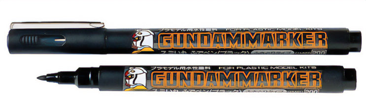 GM21 Gundam Marker Gray Felt-Tip Pen Gray color Extra Fine Tip by Mr. Hobby