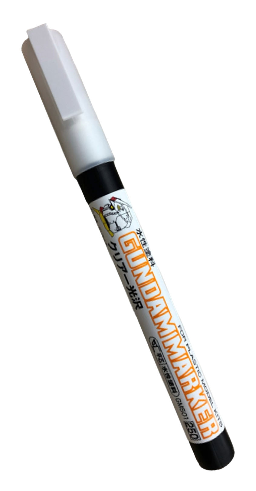 GM501 Gundam Marker Gloss Clear Felt-Tip Pen Fine Tip by Mr. Hobby