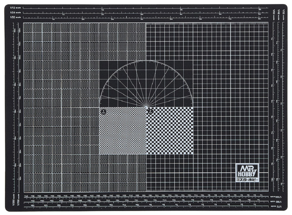 MT802 Mr. Cutting Mat A4 Size Cutting Mat A4 size by Mr. Hobby made of Pvc