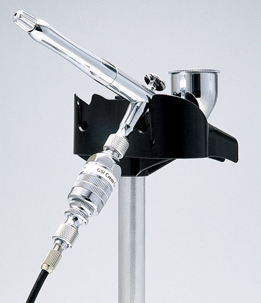 PS230 Mr. Airbrush Stand & Tray Set II Airbrush Stand by Mr. Hobby