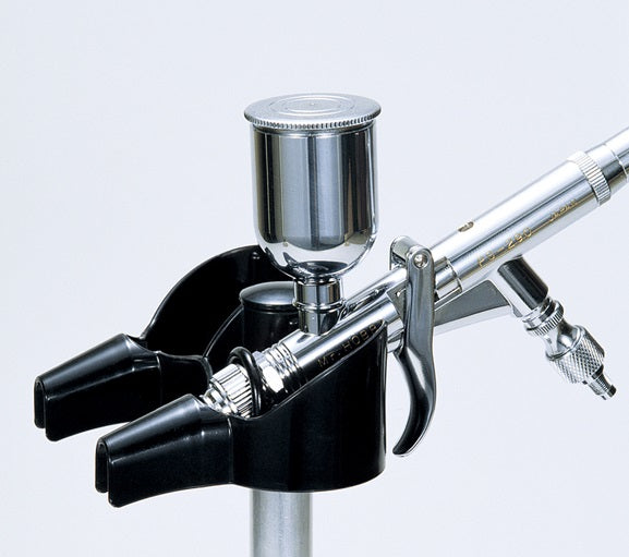 PS230 Mr. Airbrush Stand & Tray Set II Airbrush Stand by Mr. Hobby
