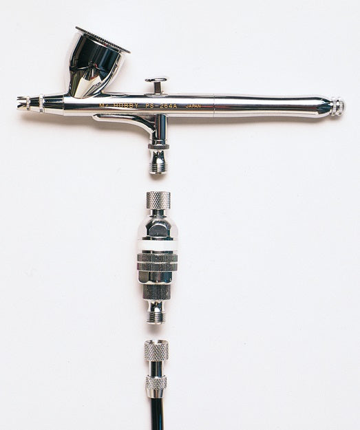 PS282 Drain & Dust Chatcher for Airbrush Air Filter, Airbrush Grip by Mr. Hobby made of Stainless Steel