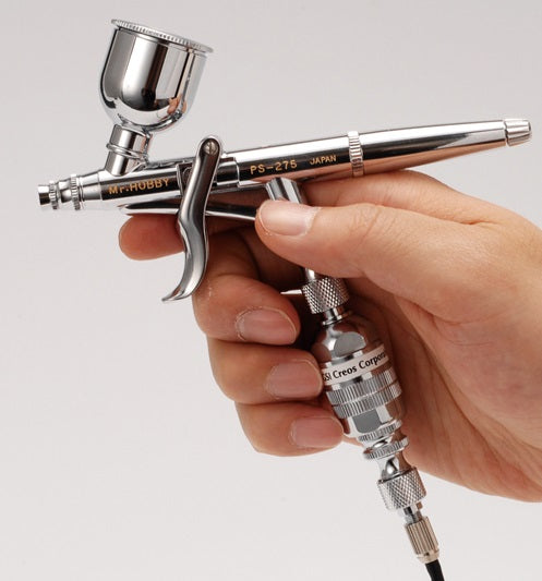 PS288 Drain & Dust Catcher II for Airbrush Air Filter, Airbrush Grip by Mr. Hobby made of Stainless Steel