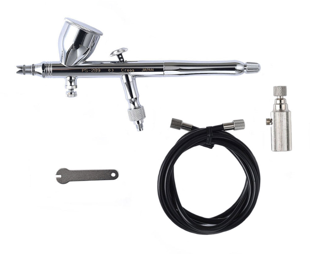 PS289 Procon Boy WA Double Action Platinum 0.3 Ver.2 Airbrush by Mr. Hobby made of Stainless Steel
