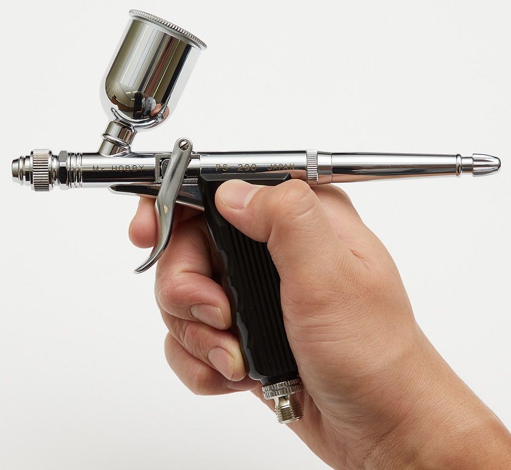 PS-290G Additional Grip for PS290 Airbrush Grip by Mr. Hobby made of Plastic