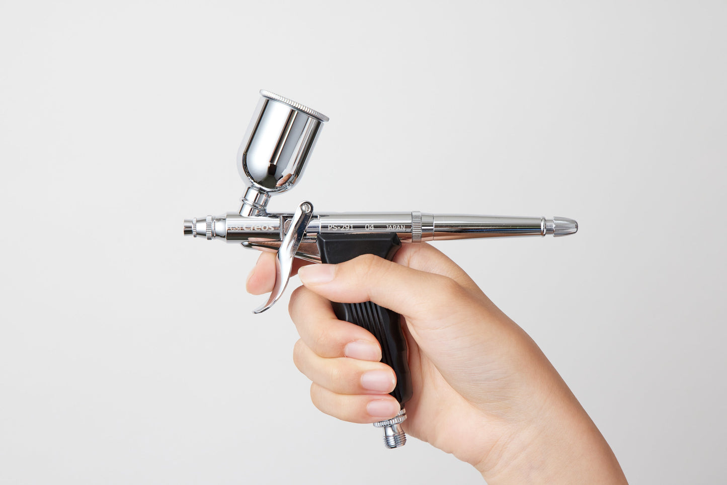 PS291 Procon Boy LWA-H Trigger Type Double Action 04 Airbrush by Mr. Hobby made of Stainless Steel