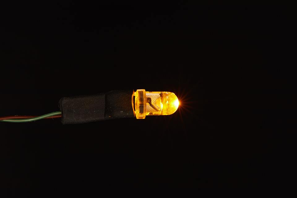 VAL-02Y 3 mm Shell Type LED Yellow