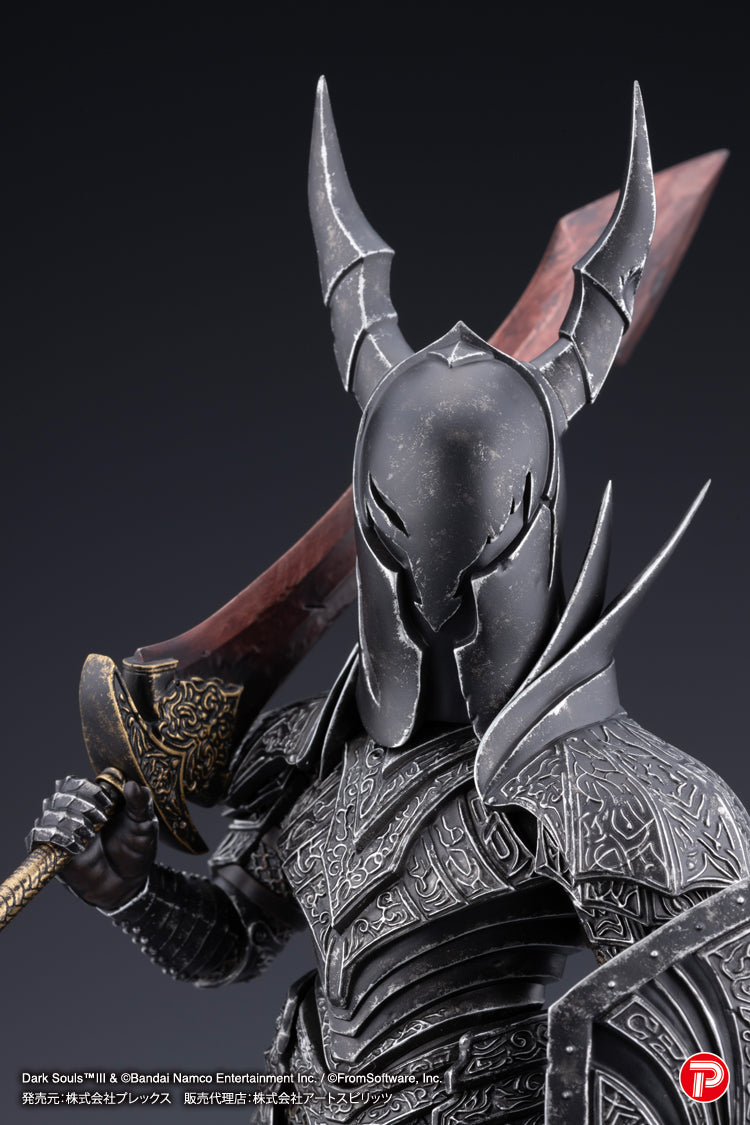 Q Collection DARK SOULS III Black Knight collectible scale model by Tokyo Figure
