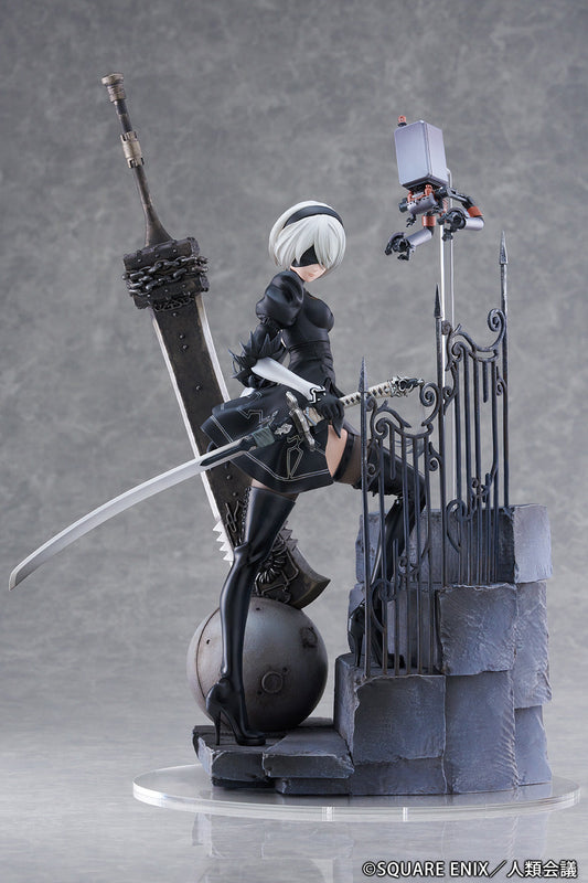 NieR:Automata Ver1.1a 1/7 scale figure "2B (YoRHa No. 2 Type B) -Exploration-" collectible scale model by Tokyo Figure