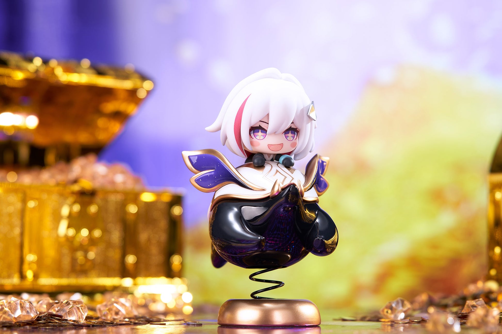 Topaz & Numby Chibi Chara Yurayura Stand collectible scale model by Tokyo Figure