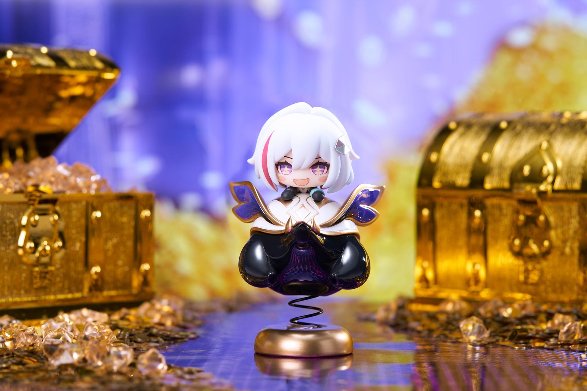 Topaz & Numby Chibi Chara Yurayura Stand collectible scale model by Tokyo Figure