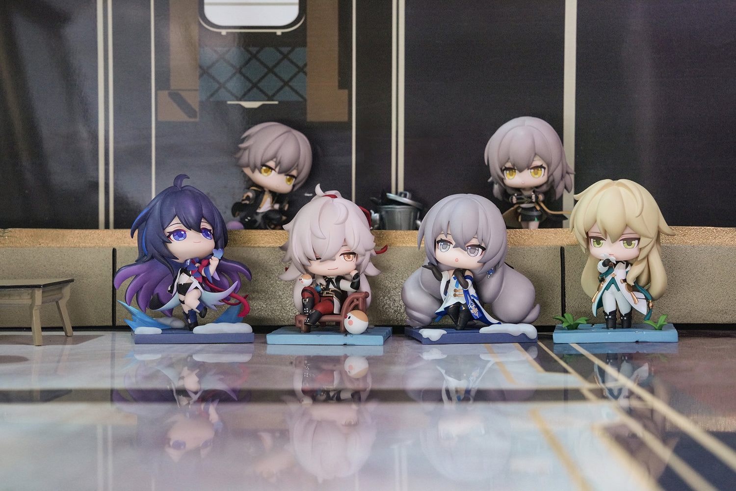 Honkai: Star Rail deformed figure ～the time to depart～complete set collectible scale model by Tokyo Figure