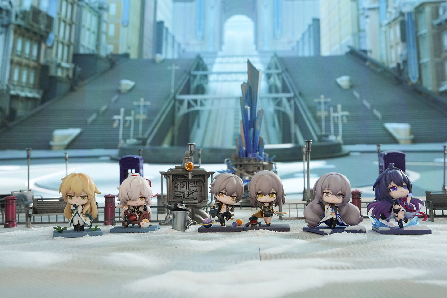 Honkai: Star Rail deformed figure ～the time to depart～complete set collectible scale model by Tokyo Figure