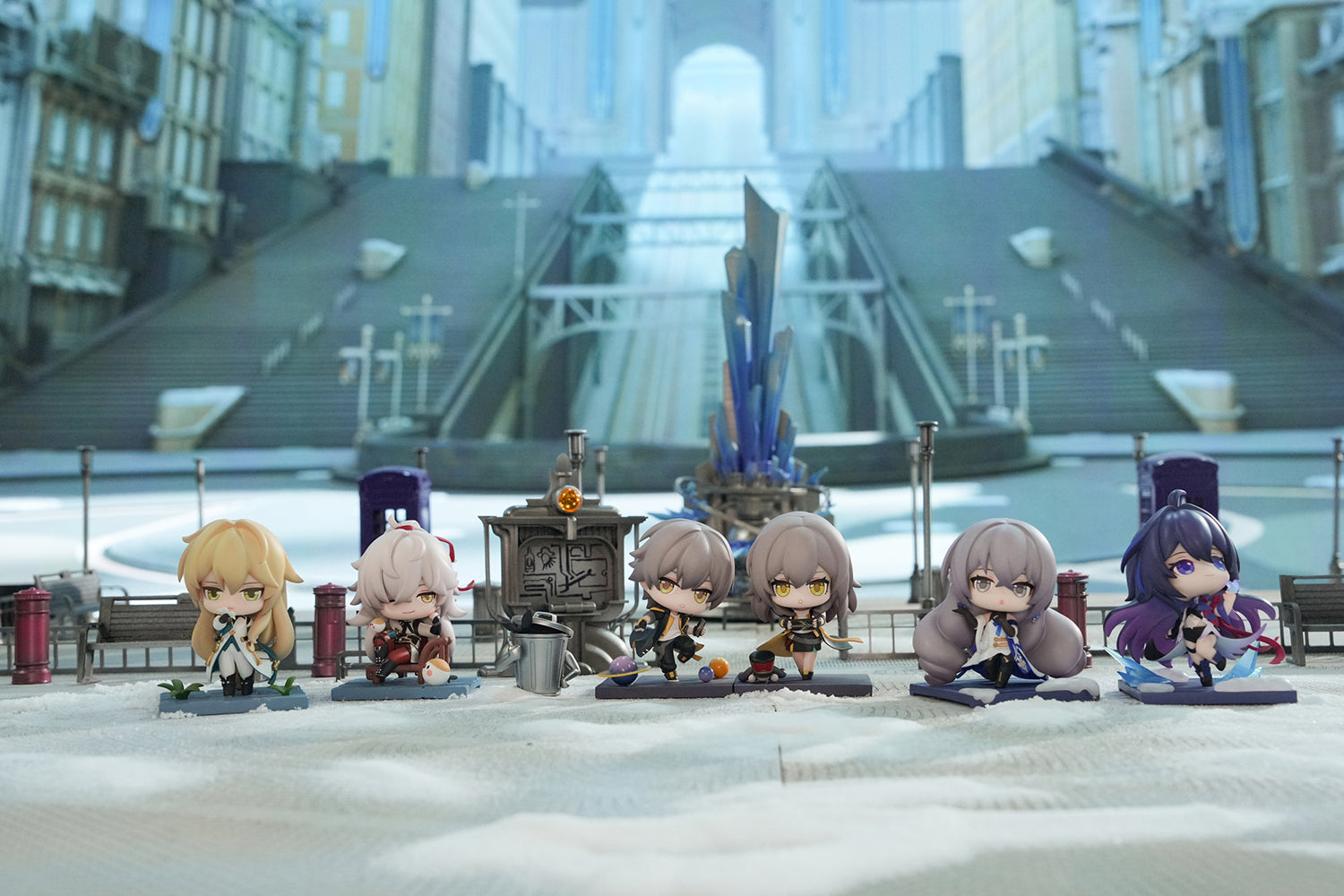 Honkai: Star Rail deformed figure ～the time to depart～complete set collectible scale model by Tokyo Figure