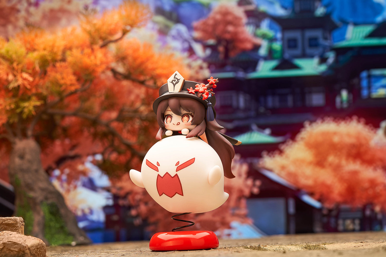 Genshin Impact Hu Tao Happy Shake CHIBI Figure collectible scale model by Tokyo Figure