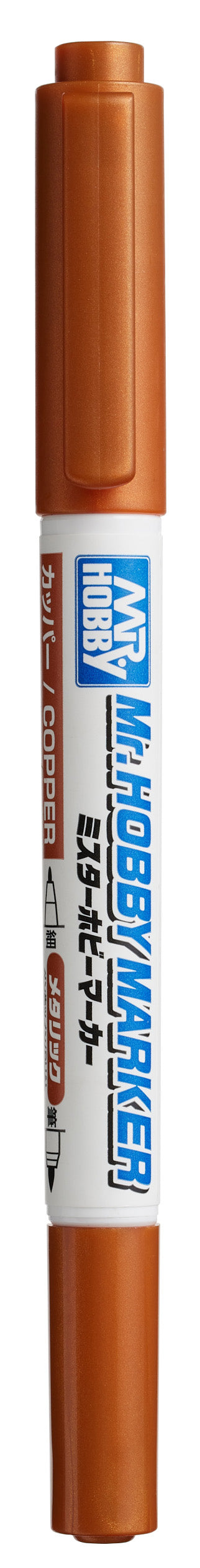 CM03 Mr. Hobby Marker Copper Felt-Tip Pen Copper color Fine and Chisel Tip by Mr. Hobby