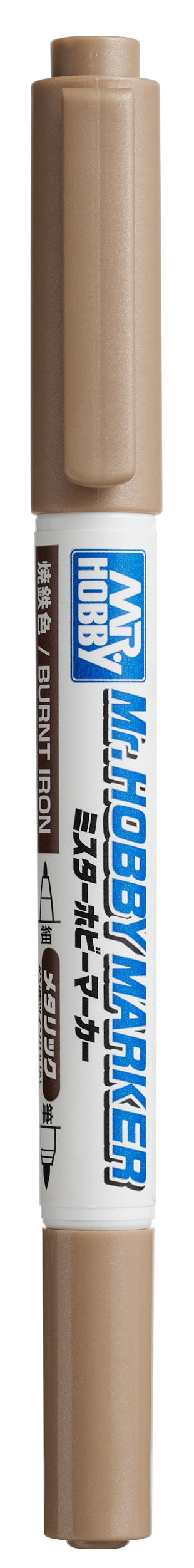 CM05 Mr. Hobby Marker Burnt Iron Felt-Tip Pen Burnt Iron color Fine and Chisel Tip by Mr. Hobby