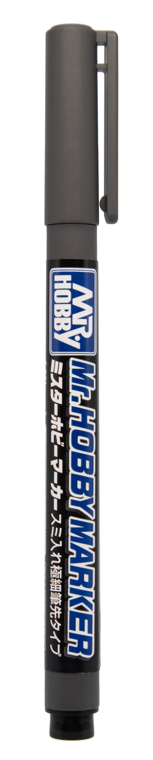 CM102 Mr. Hobby Marker Super Fine Tip Brush Pen Gray Felt-Tip Pen Gray color Fine and Chisel Tip by Mr. Hobby