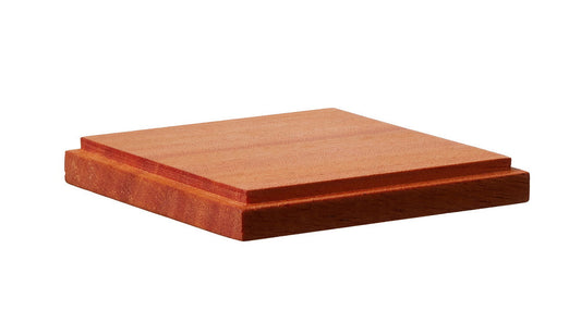DB001 Wooden Base Square S Stand, Base by Mr. Hobby made of Mahogany