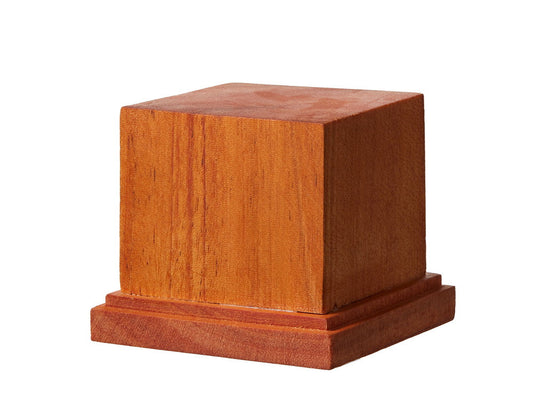 DB002 Wooden Base Square M Stand, Base by Mr. Hobby made of Mahogany