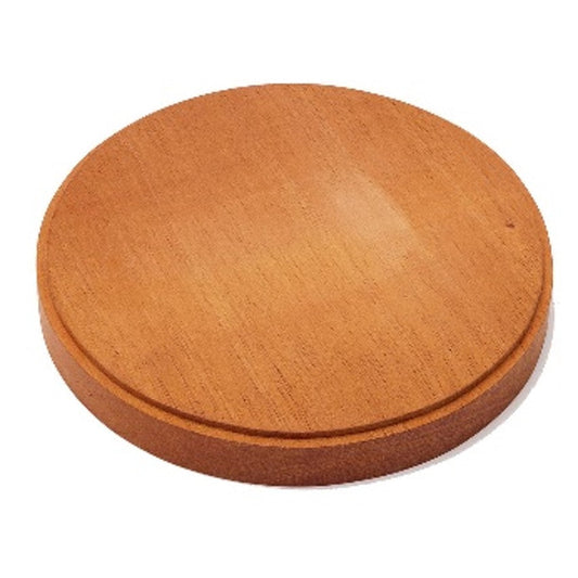 DB009 Wooden Base Round 15 cm Stand, Base by Mr. Hobby made of Mahogany