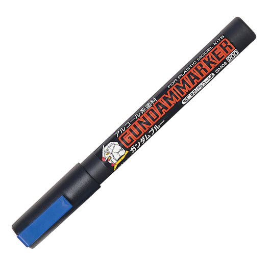 GM06 Gundam Marker Blue Felt-Tip Pen Blue color Chisel Tip by Mr. Hobby