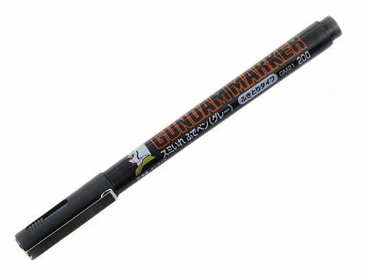 GM21 Gundam Marker Gray Felt-Tip Pen Gray color Extra Fine Tip by Mr. Hobby