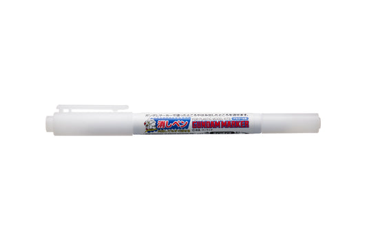 GM310 Gundam Marker Erasure Pen (Twin Tip Type) Felt-Tip Pen Brush Pen Tip Fine Square Tip by Mr. Hobby