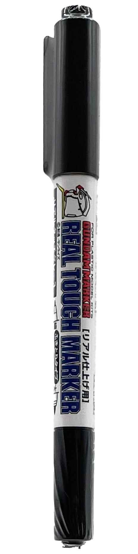 GM406 Real Touch Marker - Real Touch Gray 3 Felt-Tip Pen Gray color Extra Fine Tip and Fine Tip by Mr. Hobby